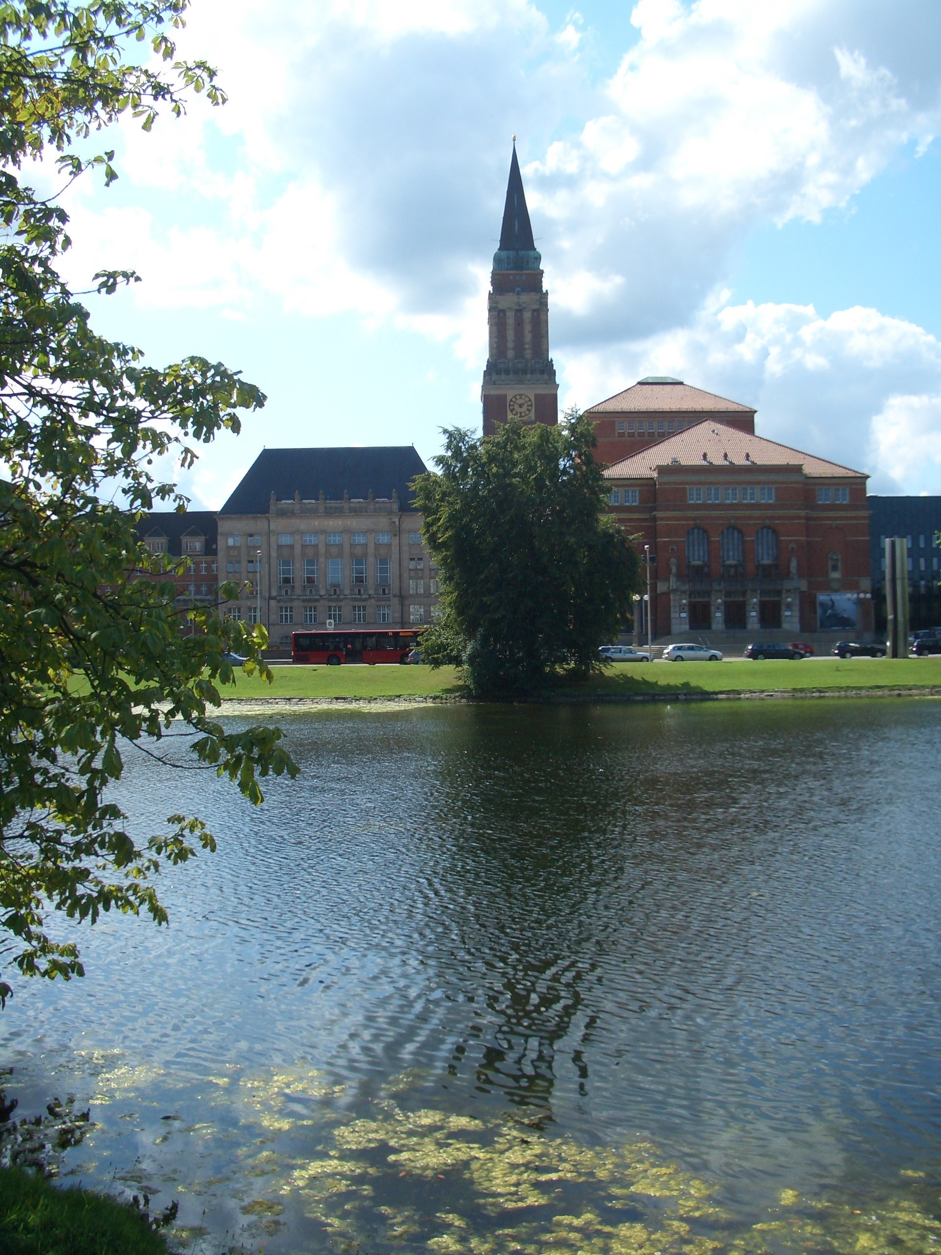 Kieler Rathaus am Kleinen Kiel